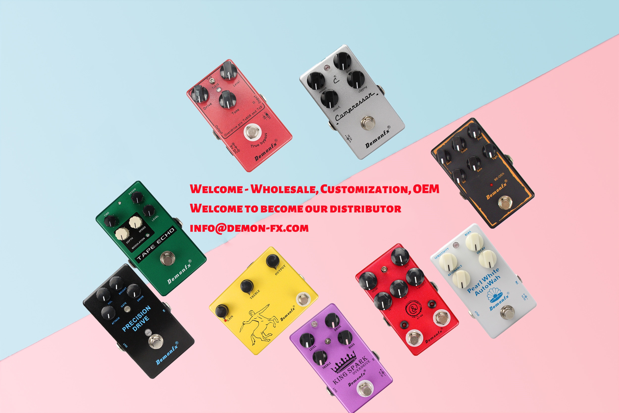 DemonFX Pedals,Demon Effect pedal ,FANMUZK pedal p DemonFX Pedals,Demon Effect pedal ,FANMUZK pedal p